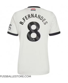 Günstige Manchester United Bruno Fernandes #8 3rd trikot 2024-25 Kurzarm